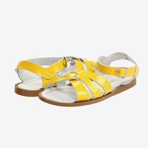 Saltwater Sandals - Yellow Kids 10